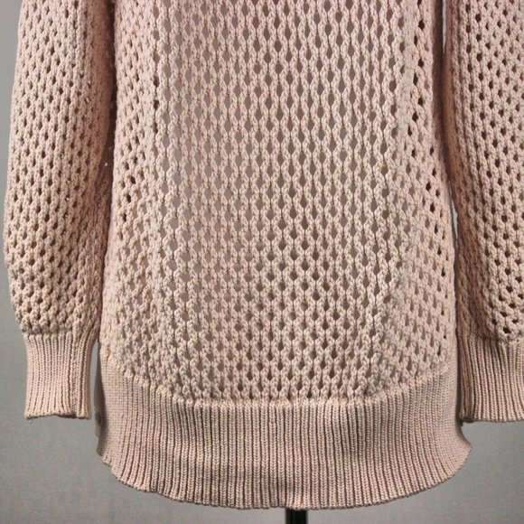 Rebecca Taylor Open Stitch Side Button Pullover - Picture 11 of 12